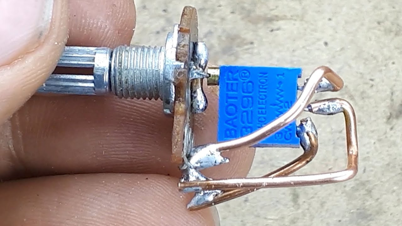Awesome Inventions!!! Trimpot potentiometer – Trimpotu pot yapmak