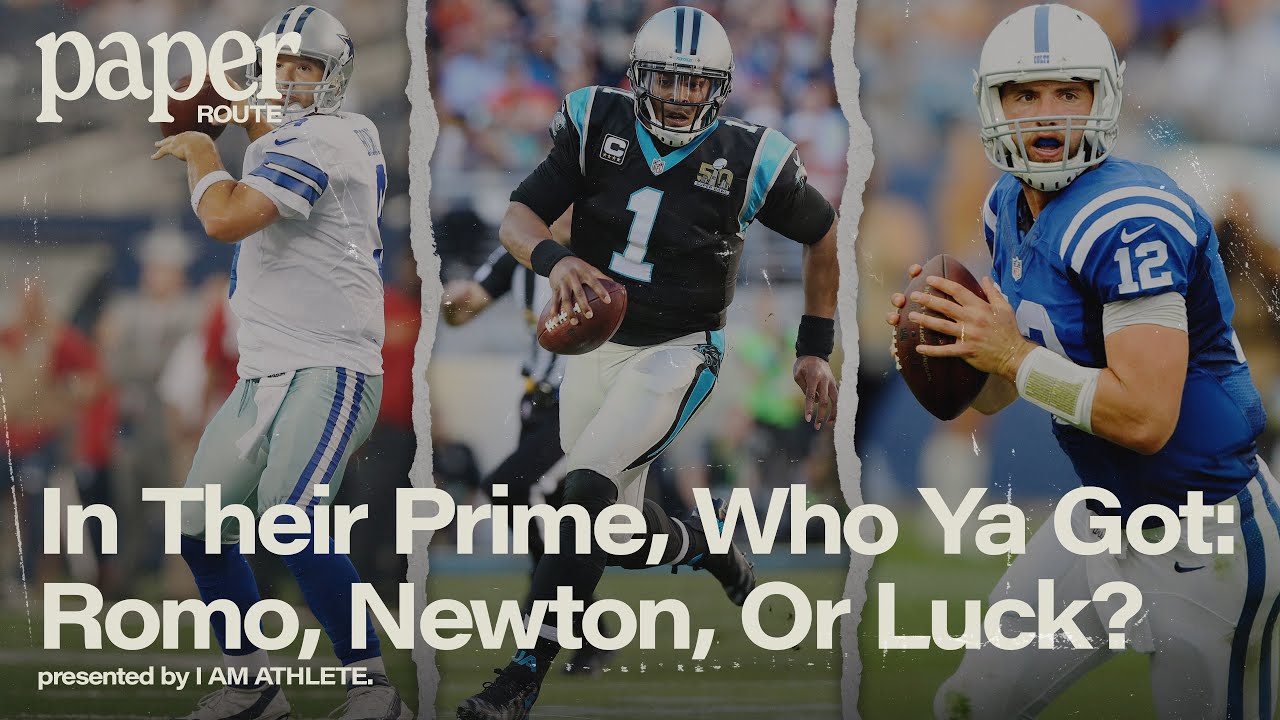 Tony Romo, Cam Newton, or Andrew Luck: Who Would YOU Take In Their ...