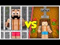 SOPRAVVIVERE NEL CIMITERO VS SOPRAVVIVERE NELLA PRIGIONE! - Minecraft ITA