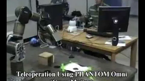 Teleoperation using Phantom Omni