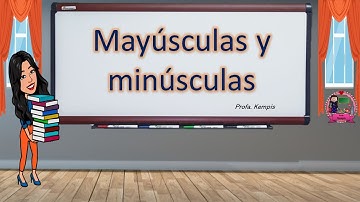 Mayúsculas y minúsculas