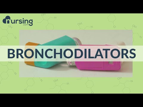 Bronchodilators | Must Know Medications | Pharmacology (Nursing School Lessons)