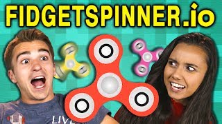 FIDGET SPINNER GAME?! WHY?! | Spinz.io (React: Gaming)