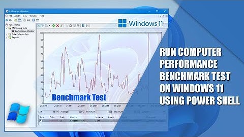 How to Run Computer Performance Benchmark Test on Windows 11 Using Power Shell
