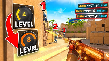 I Put A HARDSTUCK LVL 4 Into A LVL 8 FACEIT Game...(Very Impressive!)