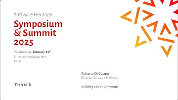 Symposium 2025 - Building a Code Commons