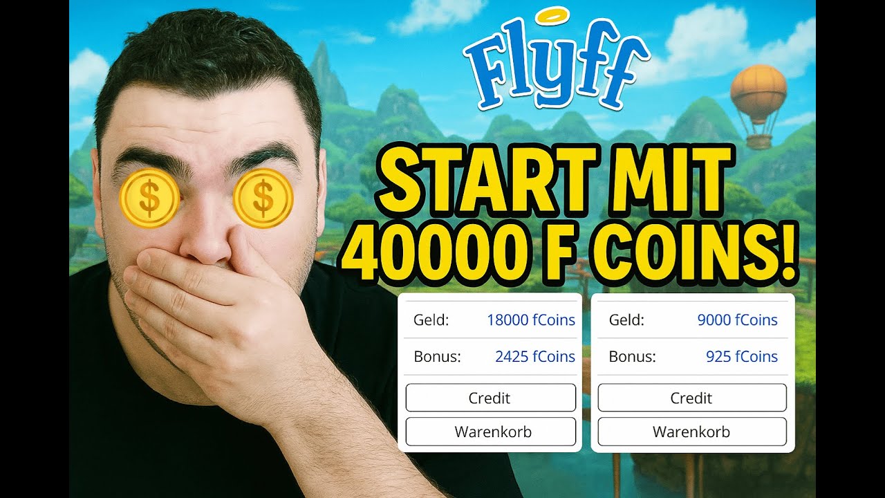 Flyff Universe - 40.000 F coins für FWC? Meine Planung 3 Char Taktik  #flyffuniverse #flyff