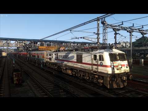 DAKSHIN EXP PART 2 | MOST REALSTIC GAMEPLAY | #indianrailways #train