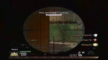 Modern Warfare 2: Collateral Head-shot spawn kill!