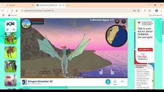 DRAGON SIMULATOR 3D helping sm do a quest screenshot 2