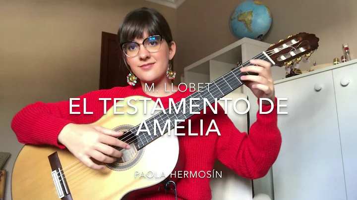 Testamento de Amelia (meloda popular catalana) Arr...