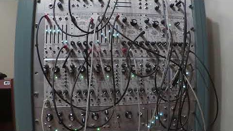 CMS 2500 Euro Rack Module Demo - 12 module system, part 2