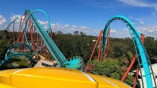 Kumba On Ride POV - Busch Gardens Tampa Bay