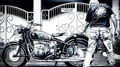 Makina Riders: 81 year old rider Mr Eugene Anderson