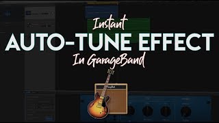Instant Auto-Tune In GarageBand (3 Clicks!)