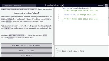 Lesson 58 | Basic JavaScript | Understanding Boolean Values
