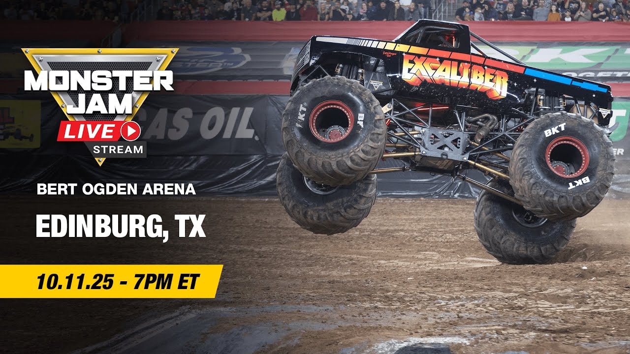 Monster Jam: Edinburg, TX - 3 (Full Event) | Oct 12, 2025