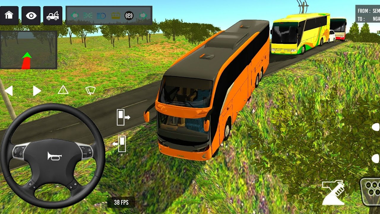 Niche girne se bacha 😎 Euro coach bus simulator 🚌😍 newcoach bus simulator part- 1 Androidgameplay