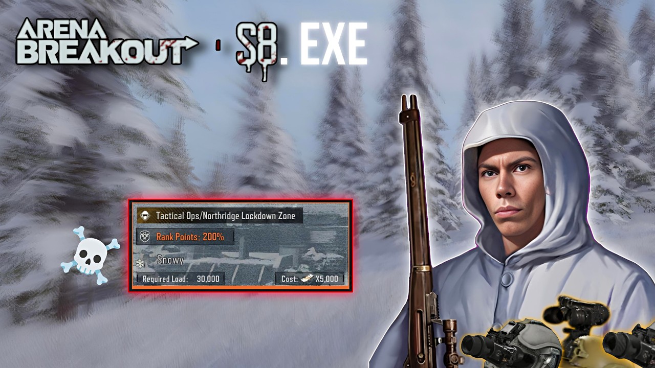 ARENA BREAKOUT SNOW MODE. EXE - Bro Is not Simo Hayha