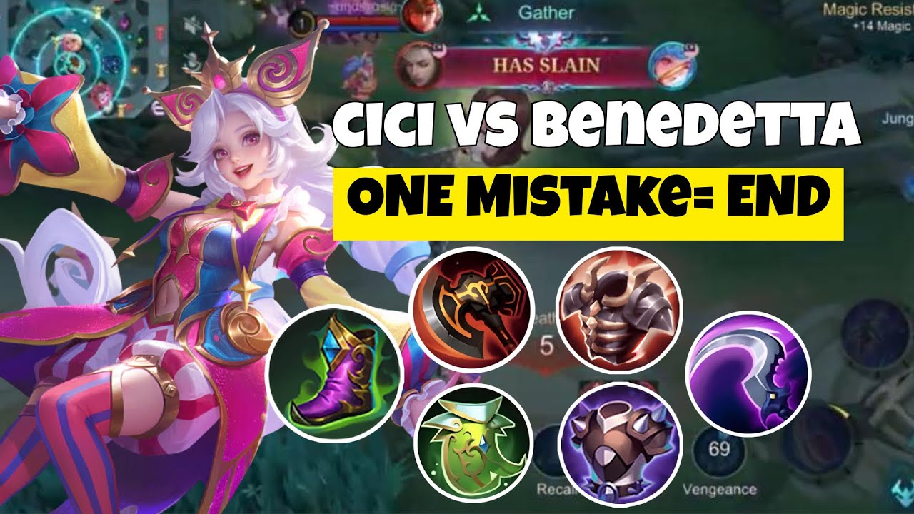 Cici vs Benedetta EXP Lane: One Mistake = Dead