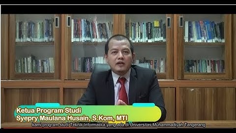 Video Profile Program Studi Teknik Informatika UMT