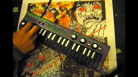 GREYDRESSEDBOY casio sa2 circuit bending