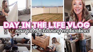 GET IT ALL DONE // new job & cleaning motivation!