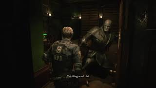 GAME CLIP - Resident Evil 2 Remake - More Like Mr. X-CUSE ME?
