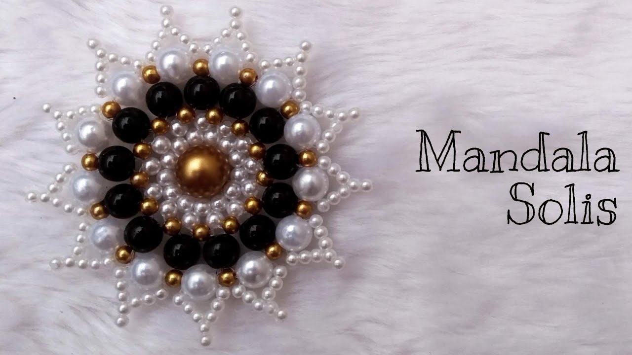 Mandala de pérolas Solis