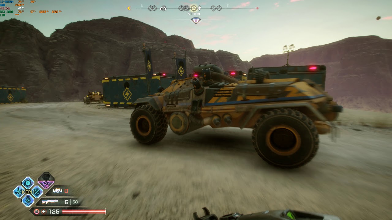 Rage 2 4k/ultra RTX 2080 Laptop (Asus G703GX)