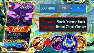 TOTALLY DESTROYED ENEMIES!!GOD MODE ZHASK IN SOLO RANKED GAME! |=MLBB