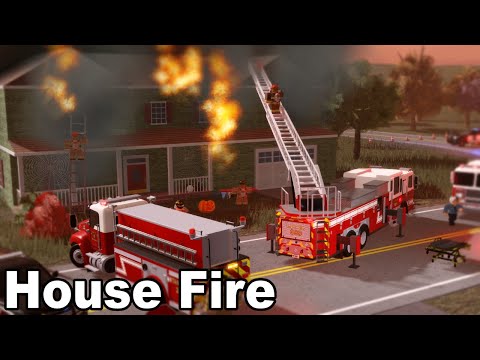 House Fire Part 1 - Something suspicious.. | Liberty County Roleplay (Roblox)