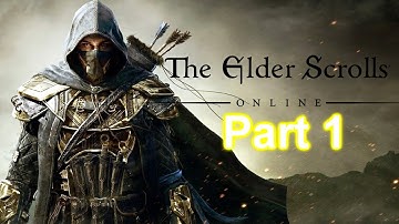 Elder Scrolls Online: gameplay walkthrough part 1
