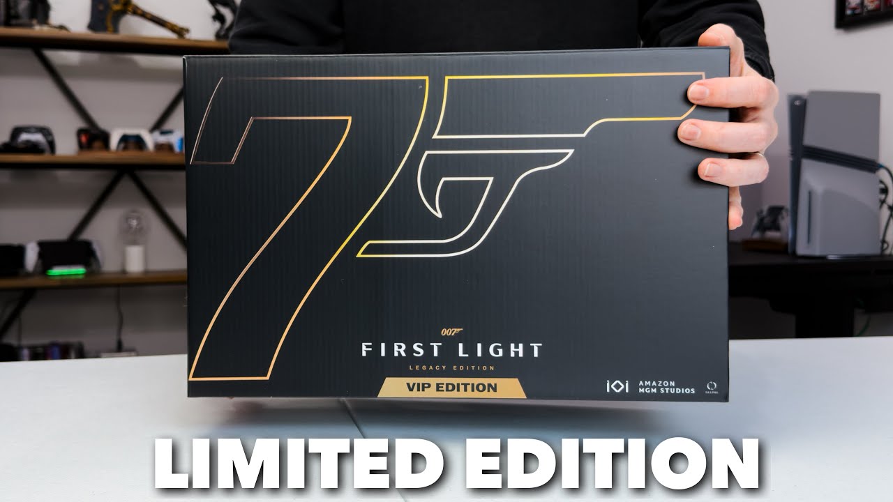 NEW 007 First Light Collector's Edition Unboxing - YouTube