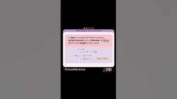 Using CIRCUMFERENCE to solve a CIRCLE problem #math #maths #mathematics #mathsshorts #mathstricks