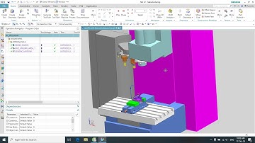 Nx 12 CAM Mô phỏng gia công CNC Fanuc 3 trục