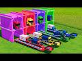 TRANSPORTING BUS, POLICE CARS, DUMP TRUCK, BOX TRUCK, FIRE TRUCK WITH SCANIA TRUCK - FS22 #32