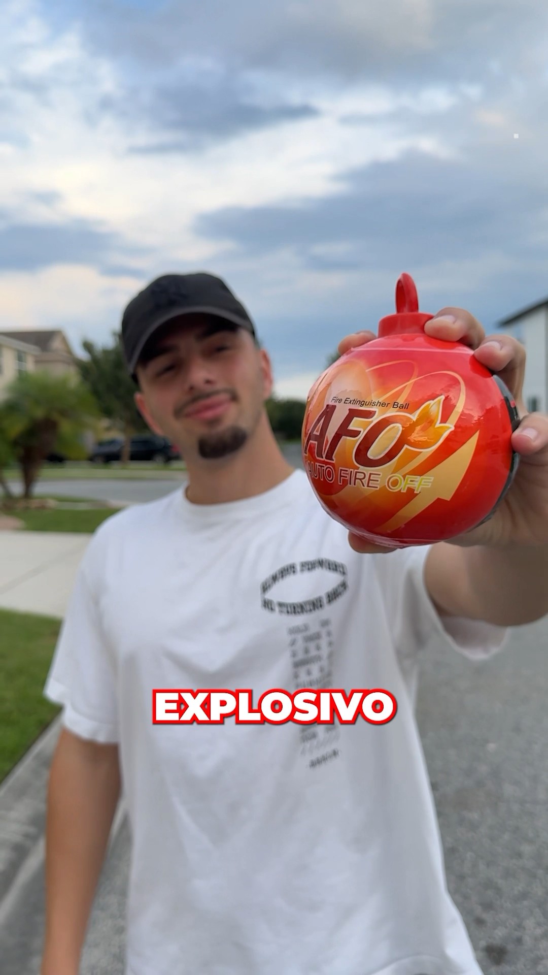 Extintor de Incêndio Explosivo #shorts