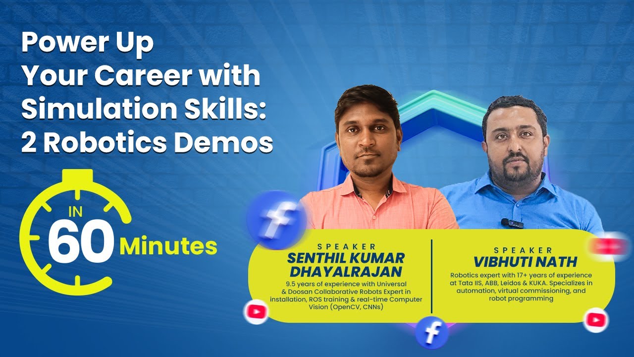 Master Robotics & Simulation Skills | Free Webinar by Tata IIS Experts
