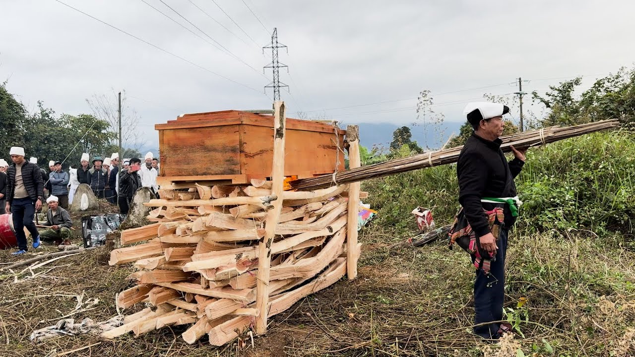 Традиция кремации у народа черных тайцев из Муонг Ло — традиционная культурная особенность тайско...