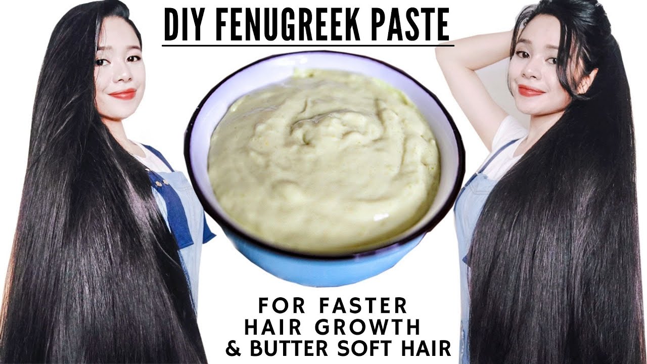 How To Make Fenugreek Paste For Extreme Hair Growth & Natural Hair  Conditioner for Softer Hair - YouTube