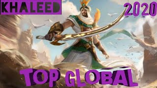 TOP GLOBAL KHALEED 2020 Season 17...92,1% win rate... Build Khaleed tersakit