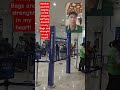 CHECKING IN FOR MY FLIGHT IM ALSO CARRYING DREAMS IN MY BAGS AND ALOT OF STRENGHT IN MY HEART 