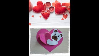 Поделка на День Влюбленных. Сердечко для любимых.