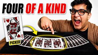The IMPOSSIBLE Four of a Kind Card Trick!