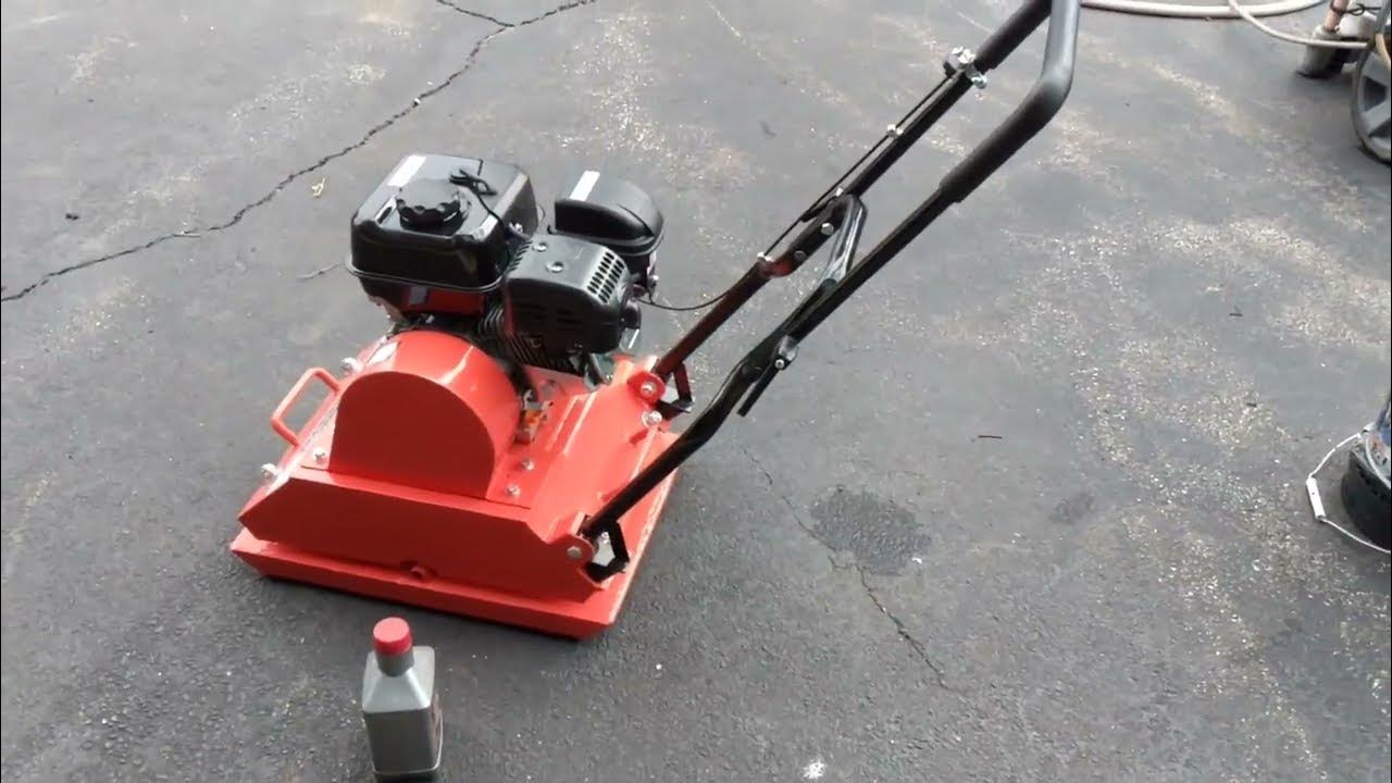 Harbor Freight Plate Compactor (From Aug 2021) YouTube