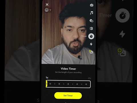 How To Set Timer In Snapchat | Snapchat Par Timer Lgakar Video Kaise Banaye In 2023 Snapchat