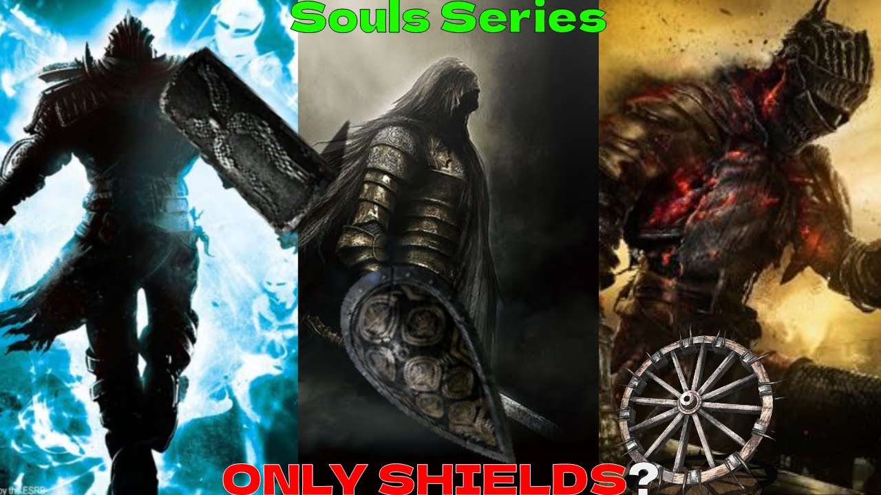 Can you BEAT the Souls Series With ONLY SHIELDS?