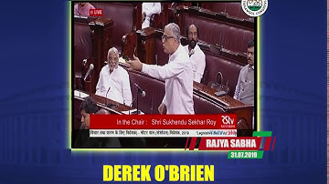Derek O’Brien makes a Point of Order on ensuring texts of Bills sent to Rajya Sabha remain the same