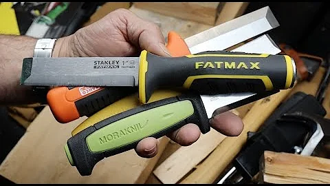 Stanley FatMAX Chisel Knife: Biggest, heaviest, be...